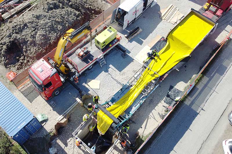 长清管道紫外光固化修复的步骤是怎样的?