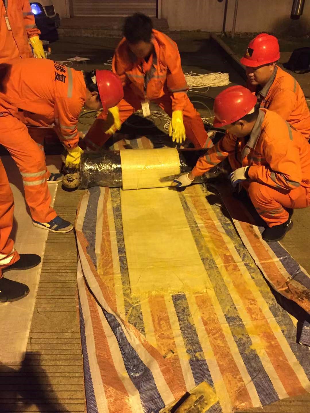 长清CIPP局部树脂固化法